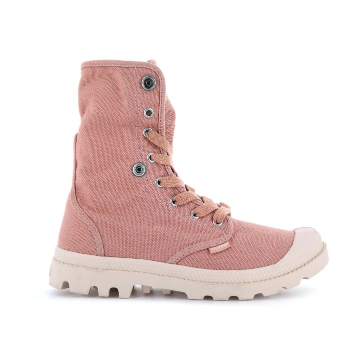 Bottes Palladium Baggy Femme Rose | FR CGD359F